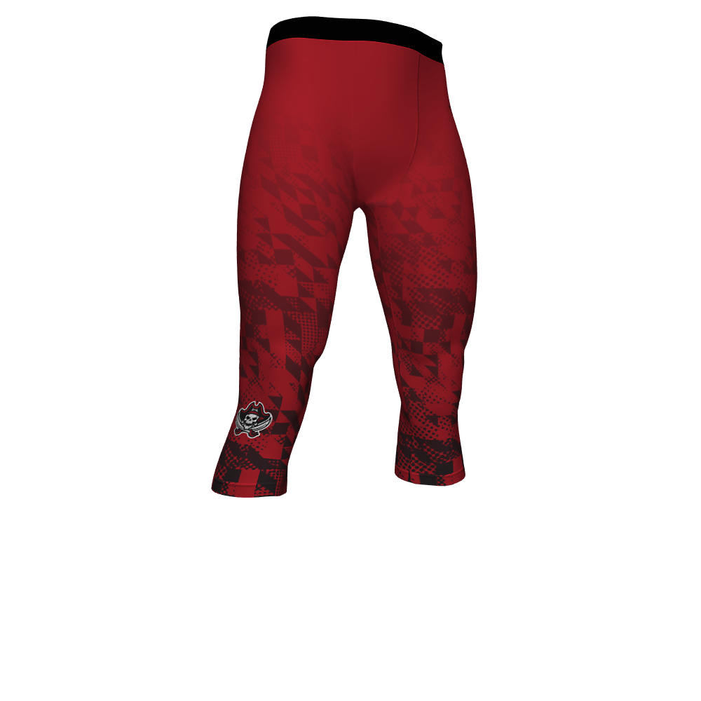Men's 3Q Compression Tights Redstyle