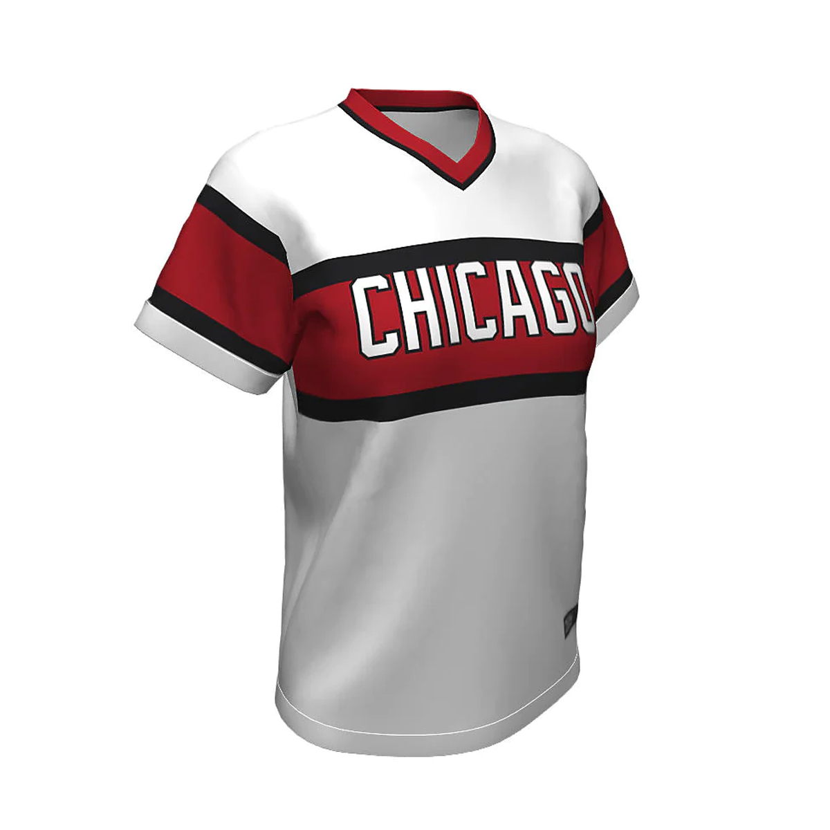 Softball V Neck Jerseys Chicago 